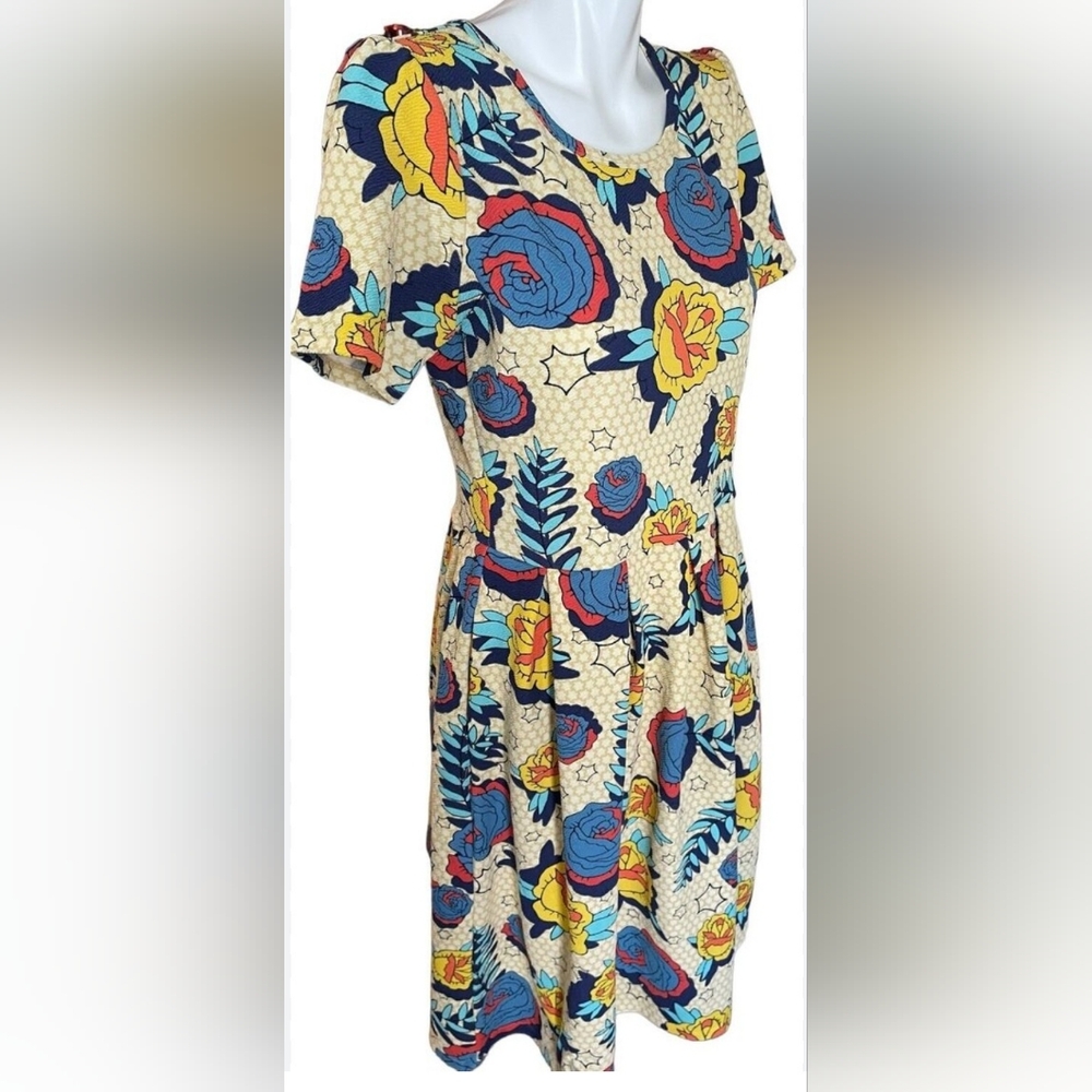 LuLaRoe Amelia Floral Dress